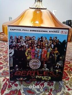 The Beatles Sgt Pepper's Lonely Hearts Club Band 3 And 3/4 Speed On Reel To Reel