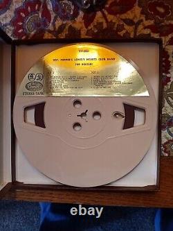 The Beatles Sgt Pepper's Lonely Hearts Club Band 3 And 3/4 Speed On Reel To Reel