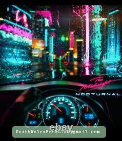 The Midnight Nocturnal 2022 RARE CD 2017 Hi-Tech AOR SynthWave Limited to 50