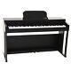 The One Smart Piano, Weighted 88-key Digital Piano, Grand Graded Black Top1