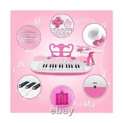 Toddler Piano Toy Keyboard for Kids, 31-Key Electronic Musical Instrument wit