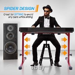 Universal Keyboard Heavy-Duty Electronic Organ Holder Rack Portable Piano Stand