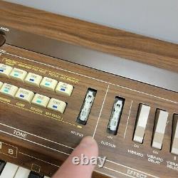 VTG Casiotone 701 (CT-701) Electronic Piano Keyboard Synthesizer Organ Wooden