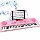Wostoo Electric Keyboard Piano For Kids-portable 61 Key Electronic Musical Karao
