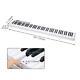 White 88 Key Digital Piano Midi Keyboard With Pedal And Bag Music Instrument Home