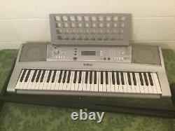 Working Yamaha YPT300 Keyboard Piano Musical Instrument With Stand & Music Holder