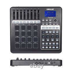 Worlde Beat Music Maker DJ Piano USB MIDI Controller Drum Pads Keyboard
