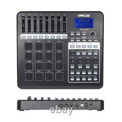 Worlde Electronic Keyboard MIDI Controller Drum Pads Beat Music Maker Piano USB