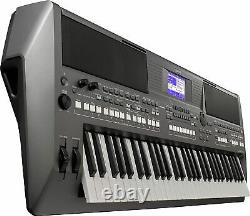 YAMAHA Electronic Keyboard Piano PORTATONE PSR-S670 music stand included