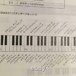 YAMAHA Electronic Piano MIDI Keyboard with Manual music stand adapter