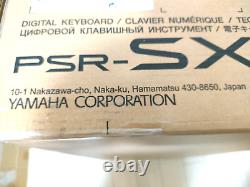 YAMAHA PSR-SX600 Portatone Digital Keyboard 61-Keys Organ Initial Touch Music