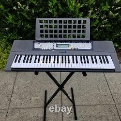 Yamaha EZ-200 Multi-Function Electric Piano withPower Supply and Stand #music