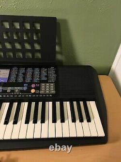 Yamaha PSR-190 61-Key Piano Keyboard with Music Rest & Power Cord