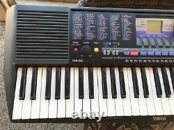 Yamaha PSR-190 61-Key Piano Keyboard with Music Rest & Power Cord & Battery D