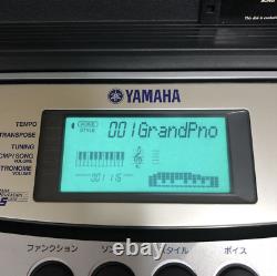 Yamaha PSR-340 Music Work Station Keyboard Piano Synthesizer From Japan Used