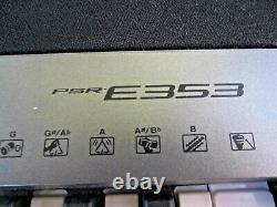 Yamaha PSR-E353 Keyboard with Music Stand 61 Key Electronic Piano Synthesizer