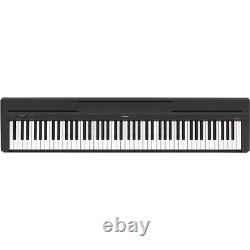 Yamaha P-45 88-Key Weighted-Action Digital Piano Black