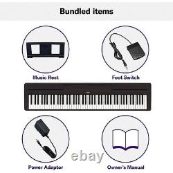 Yamaha P-45 88-Key Weighted-Action Digital Piano Black