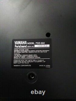 Yamaha Portasound Pss 680 61 Keys Stereo Music Station
