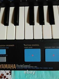 Yamaha Portasound Pss 680 61 Keys Stereo Music Station
