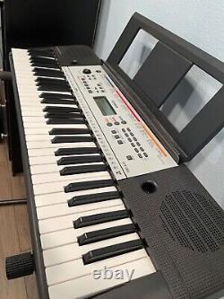 Yamaha YPT-255 Electronic Polyphonic Piano Keyboard 61 Keys withPower #music#piano