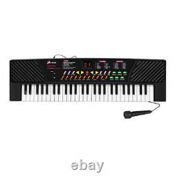 54 Keys Kids Music Electronic Key Board Piano Avec Micro Et Adaptateur