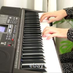 61 Clés Clavier Électronique Numérique Piano Microphone Musical Instrument Gift Us