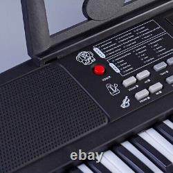 61 Clés Musique Électronique Piano Affichage Led Multifonction Jouet De Piano Tôt