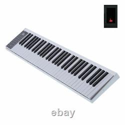 61 Key Digital Smart Piano MIDI Keyboard Rechargeable Musical Instrument Kit+bag