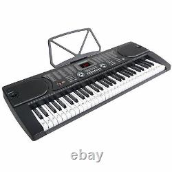 61-key Digital Music Piano Clavier Instrument De Musique Électronique Avec Chaise