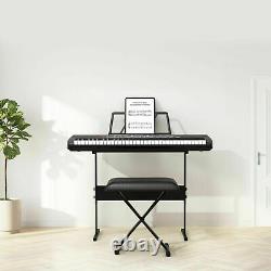 61key Clavier Électronique Portable Musique Numérique Piano Microphone Cadeau De Noël