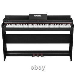 88 Clavier LCD Numérique Électrique Piano Music Avec Support+adaptateur+3-pedal Board