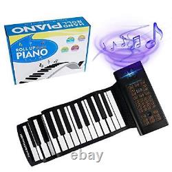 88 Clés Piano Portable Avec Sac De Rangement, Main De Clavier 88 Clés + Stickers + Sac