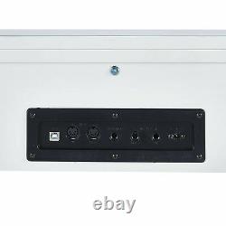 88 Key Electric Music Clavier Piano Avec Adaptateur Stand 3 Pedal Board LCD Numérique