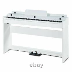 88 Key Electric Music Clavier Piano Avec Adaptateur Stand 3 Pedal Board LCD Numérique