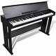 88 Key Electronic Piano Electric Keyboard Digital Lcd Music Stand Melamine Board