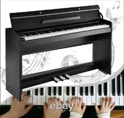 88 Key Music Clavier Piano Avec Adaptateur Stand 3 Pedal Board Électrique LCD Numérique