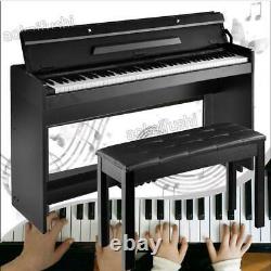 88 Key Music Clavier Piano Avec Adaptateur Stand 3 Pedal Board Électrique LCD Numérique