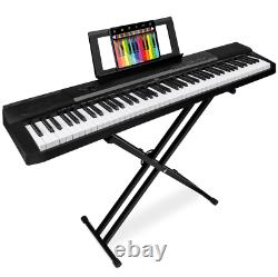 88-key Piano Set Digital Full Size Stand Pedal Keyboard Musique Orgue Clavecin