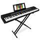 88-key Piano Set Digital Full Size Sustain Pedal Stand Keyboard Musical Piano Us