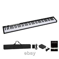 88key Bluetooth Electronic Piano Keyboard Digital Music Instrument Avec Bag Gift