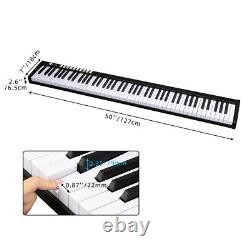 88key Bluetooth Electronic Piano Keyboard Digital Music Instrument Avec Bag Gift