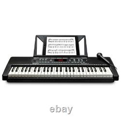 Alesis 54 Key Electric Keyboard/piano Avec Haut-parleurs Intégrés/microphone/reste De Musique