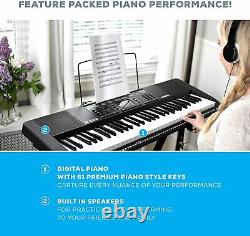 Alesis Melody 61 Mkii 61 Key Music Clavier / Piano Numérique, Stand & Stool