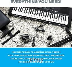 Alesis Melody 61 Mkii 61 Key Music Clavier / Piano Numérique, Stand & Stool