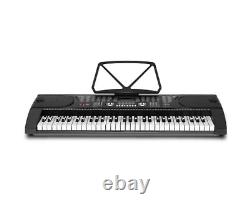 Alpha Music, 61 Clés Led Electronique Piano Keyboard Professeur Intelligent
