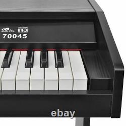 American 88-key Piano Numérique Avec Pedals Black Melamine Board Keyboard Music