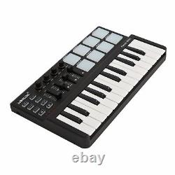 Beat & Music Maker Dj Piano Usb MIDI Drum Pad & Keyboard Controller 25 Clés Nouveau