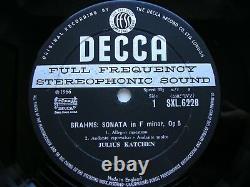 Brahms Complete Solo Piano Musique Julius Katchen 8 Lp Wbg Nm