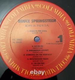Bruce Springsteen Né Aux États-unis 1984 Cbs Numéroté Copie Promotionnelle